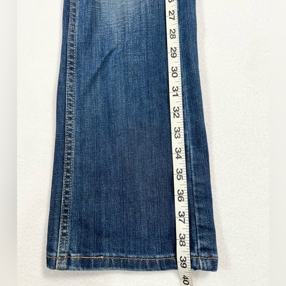 LEVIS Men’s 527 Slim Boot Cut Denim‎ Blue Jeans Size 29/30 Y2K Retro Casual - Picture 13 of 16